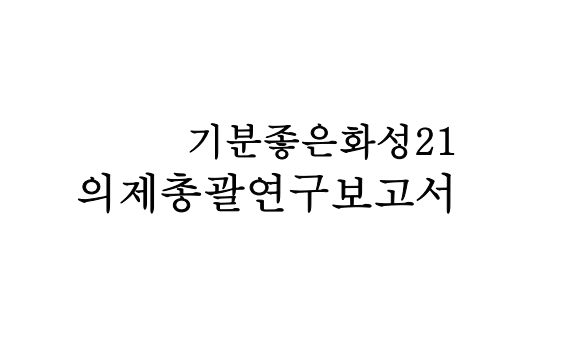 [2005] 화성의제21 의제총괄연구 보고서