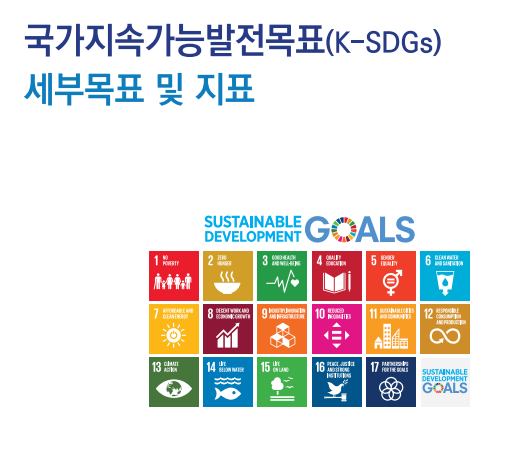 국가 지속가능발전목표(K-SDGs) 세부목표 및 지표